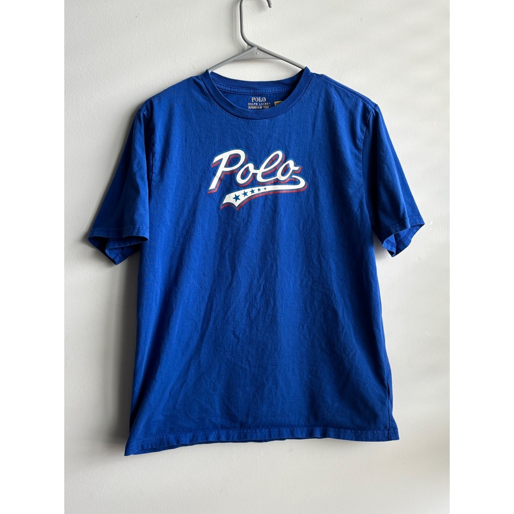 Polo Ralph Lauren Blue Graphic T-Shirt Kids XL (18-20)